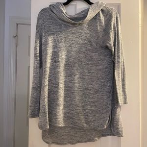 Tommy Hilfiger Grey Cowl Neck Sweater